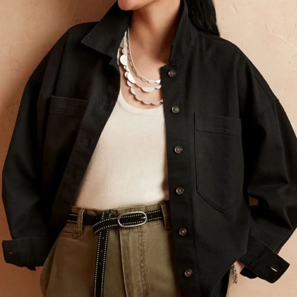 Oversized Shirt Jacket